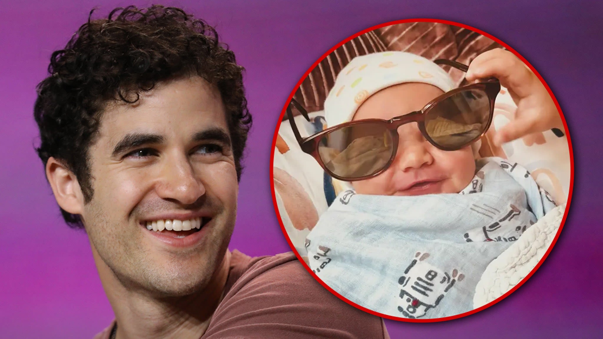 Darren Criss Trolled After Revealing Newborn Son's Name is Brother