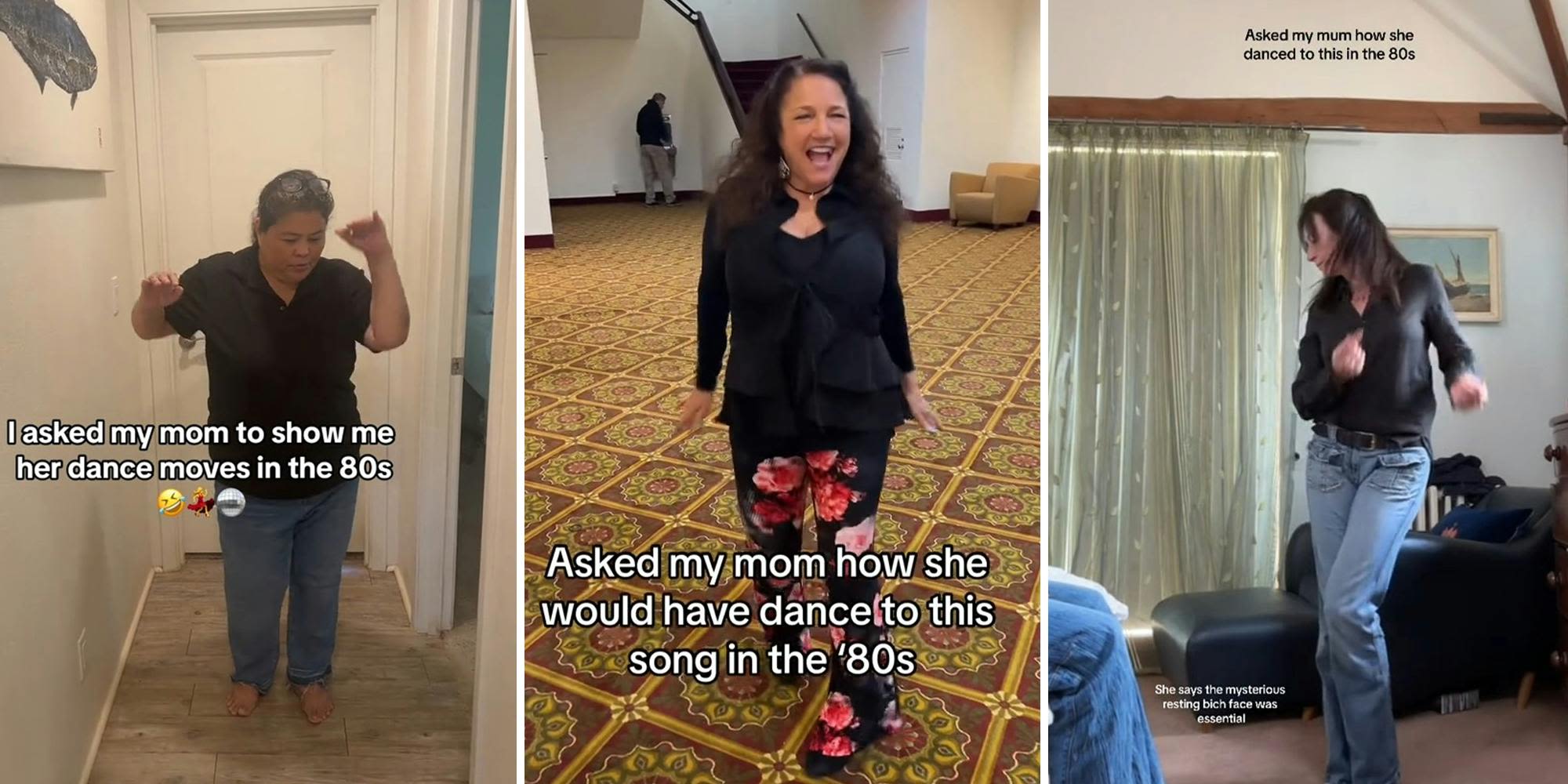 'They just vibe': TikTok’s moms are showcasing how they danced in the ‘80s