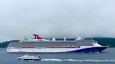 Cruise ship Carnival Legend docks in Greenock as first of three visits this week