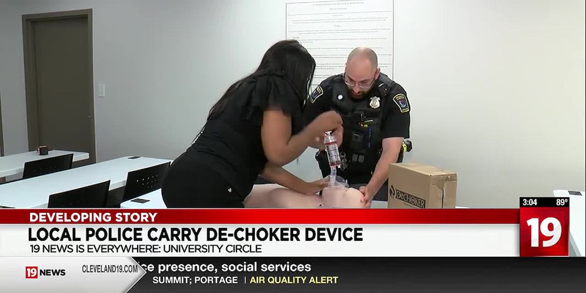 University Circle PD implements dechokers to save lives