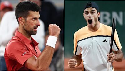 Francisco Cerúndolo vs. Novak Djokovic, por los octavos de final de Roland Garros: hora y TV