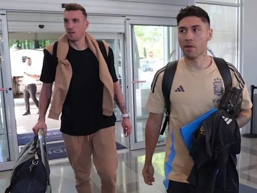 Franco Armani y Gonzalo Montiel llegaron a Miami: la Selección argentina ya tiene a sus 29 jugadores