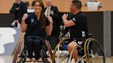 Kate joins World Cup winners for wheelchair rugby league session