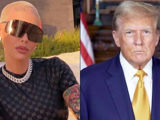 When Amber Rose Called Donald Trump "Such An Idiot" & Vowed To Leave The United States If The Apprentice Star Was...