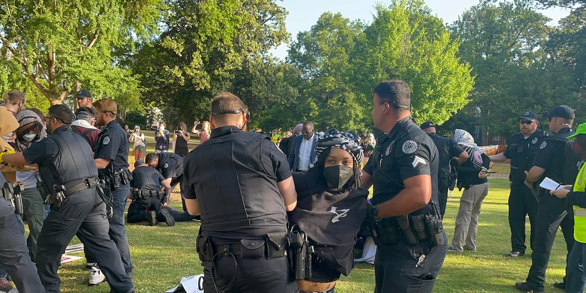 UGA: Student protesters ‘chose to be arrested’ during demonstration