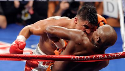 Mayweather linked with rematch boxer who headbutted him in infamous bout