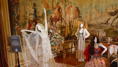 Top Designers In Icons Of British Fashion Exhibition At Blenheim Palace