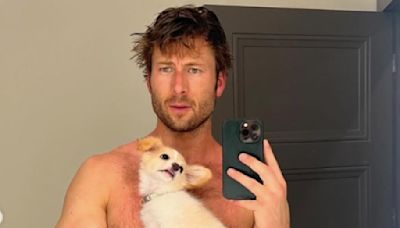 9 Male Celebs Like Glen Powell Who Posted Thirst Traps Starring Their Pets