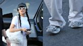 Kim Kardashian Laces Into Balenciaga Sneakers and Son Saint West Pops in Nike Kobe ‘Grinch’ Shoes