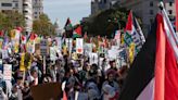 Thousands join DC pro-Palestine rally to demand ceasefire: LIVE