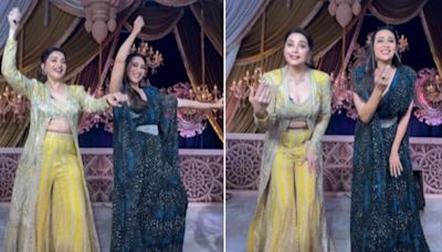 ’Chak Dhoom Dhoom’ revisited: Madhuri Dixit, Karisma grace ’Dance Deewane’ stage