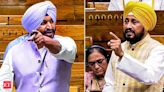 Charanjit Singh Channi vs Ravneet Singh Bittu, roving Kalyan Banerjee rock Lok Sabha - The Economic Times