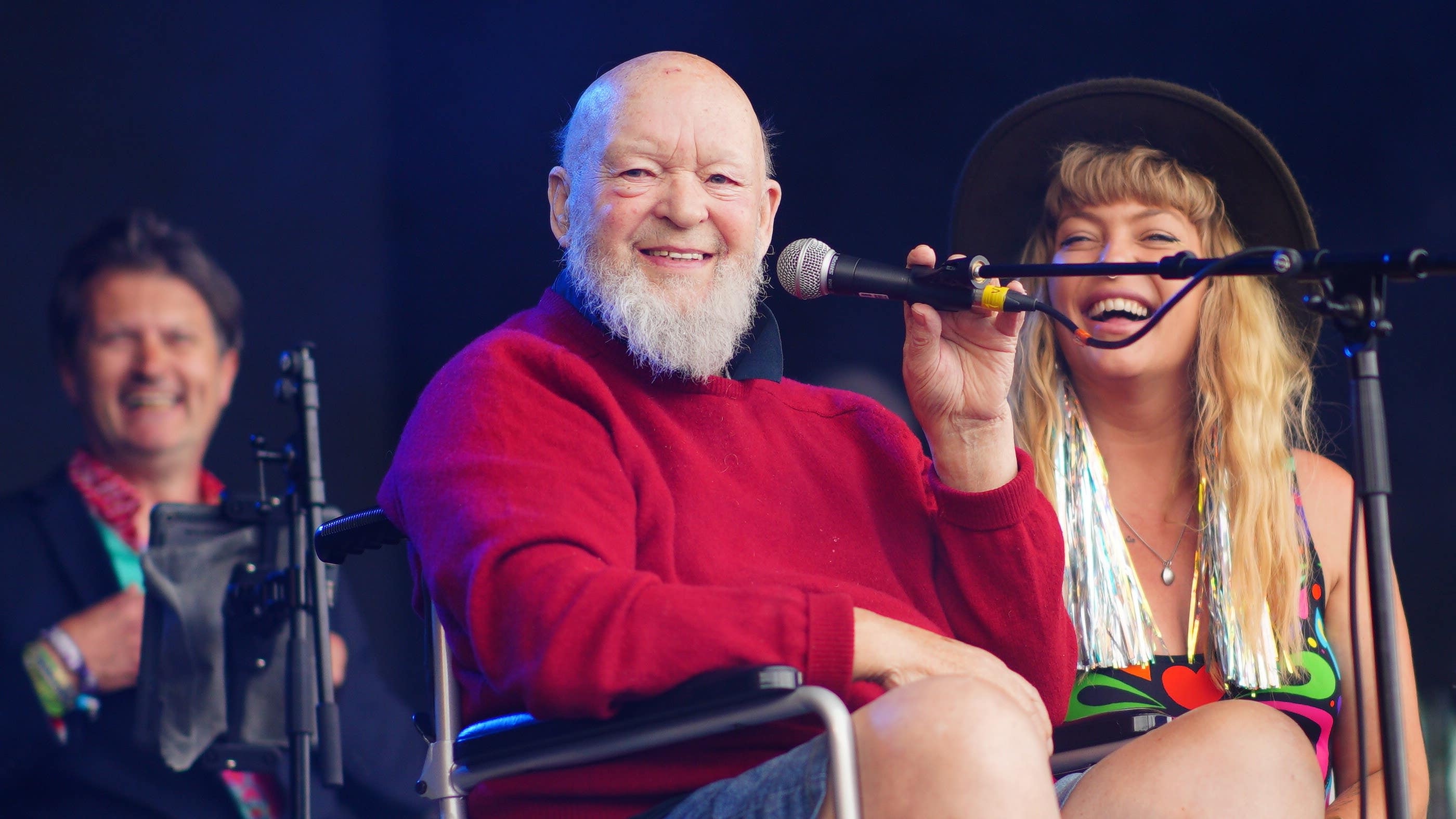 Sir Michael Eavis ‘better than ever’ at 88, says daughter after Glastonbury set