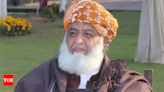 Pakistan will not come out of political crisis until army distances itself from politics: JUI-F chief - Times of India