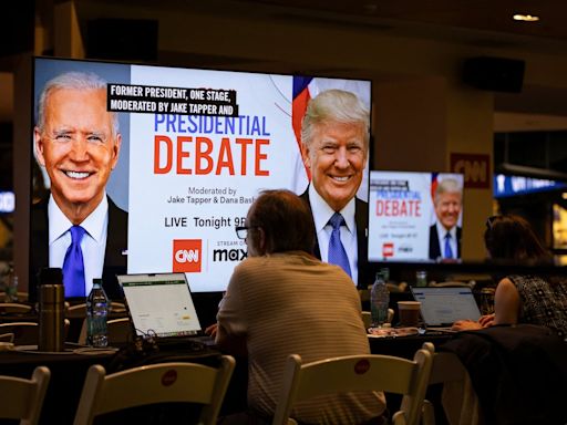 Debate presidencial de Estados Unidos, en vivo | Biden y Trump se miden en un cara a cara que puede decidir las elecciones