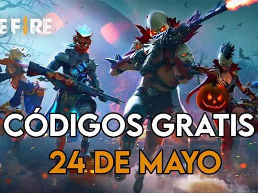 Free Fire | Códigos de hoy viernes 24 de mayo de 2024: recompensas gratis