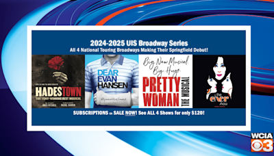 UIS Performing Arts Center announces 2024-2025 Broadway Series lineup