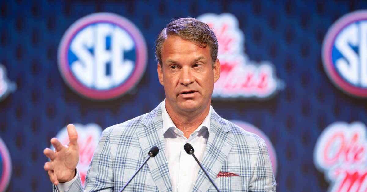 Ole Miss Coach Lane Kiffin Roasts Paul Finebaum to His Face on Live TV