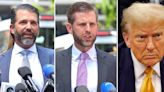 Donald Trump's Children Tiffany, Eric and Donald Jr. Finally Support Dad in Court Amid Hush Money Trial Closing Arguments