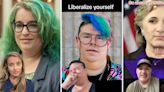 'Liberalize Yourself': TikTok filter uses real people's faces to make TikTokers into blue-haired leftists