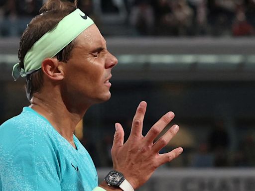 Rafael Nadal could skip Wimbledon after emotional first round French Open exit to Alex Zverev