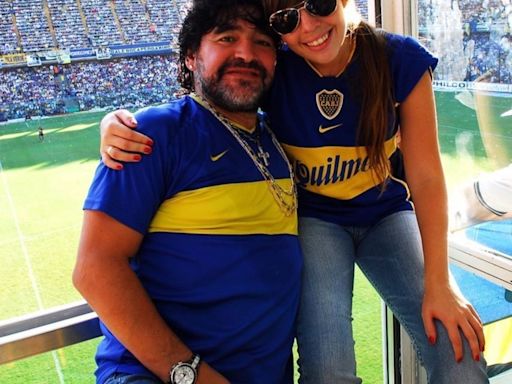 Filha de Maradona conta que procurou médium para ter contato com o pai: 'Foi muito bonito'