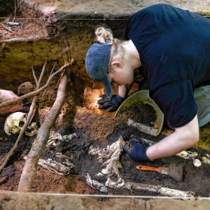 Photos: Buried bones come alive at UMass