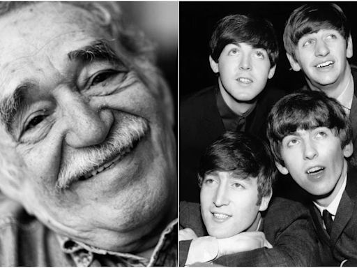 “La única nostalgia común que uno tiene con sus hijos son los Beatles”: García Márquez y el flechazo con los Fab Four - La Tercera