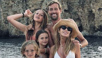 Abbey Clancy shares adorable family holiday snap in mystery location