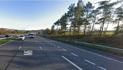 90-minute delays on M6 after crash involving police car and Volkswagen Polo