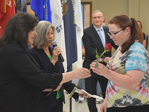 Sen. Joni Ernst presents medals to 26 veterans at IVH | News, Sports, Jobs - Times Republican