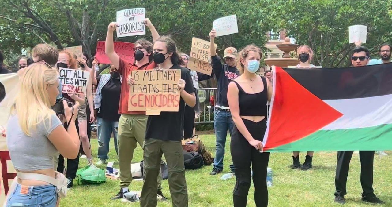 Pro-Palestine protest held at University of Mississippi