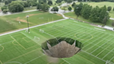 Sinkhole at Illinois Soccer Field Caused by Underground Mine Collapse