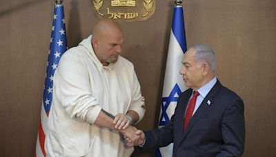 Netanyahu se reúne con el senador estadounidense Fetterman, defensor de la guerra en Gaza