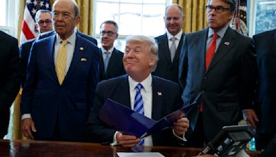 ‘A little bold and gross’: Oil industry writes executive orders for Trump to sign
