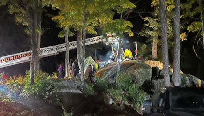 Child trapped between 2 boulders for 10 hours rescued by New Hampshire firefighters