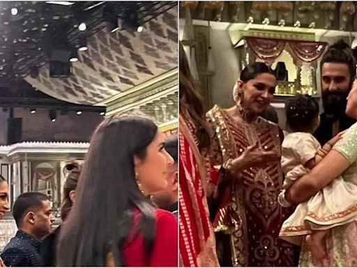 Mom-to-be Deepika Padukone shares frame with Katrina Kaif, interacts with Isha Ambani and her daughter in rare photos | Hindi Movie News - Times of India