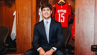 Rookie guard Reed Sheppard to wear No. 15 jersey with Rockets