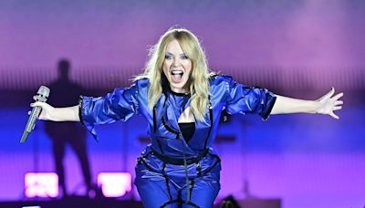 Kylie Minogue rocks the stage at music festival in Morocco