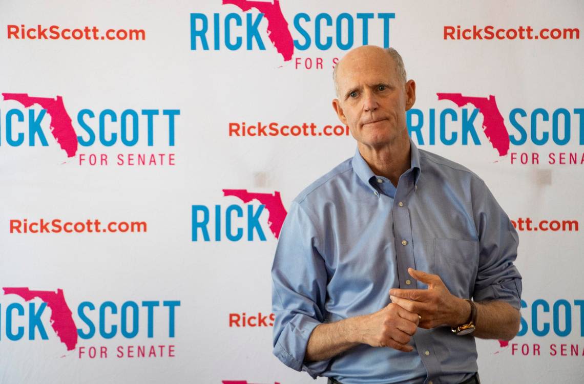 Rick Scott is using a cheap old trope to court Hispanic voters. Why it might just work | Opinion