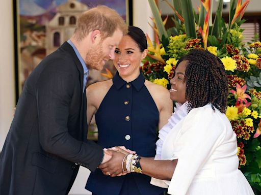 Tras la polémica por el estatus de la visita, Harry y Meghan llegaron a Colombia