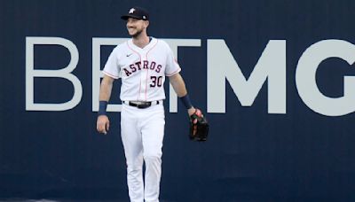 VIDEO: Kyle Tucker Doing Work in the Outfield at Tropicana Field | SportsTalk 790 | Chris Gordy