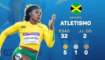 Atletas a seguir en París 2024: Elaine Thompson-Herah