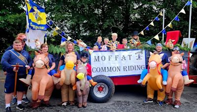 New look Moffat Gala Day is roaring success despite the weather