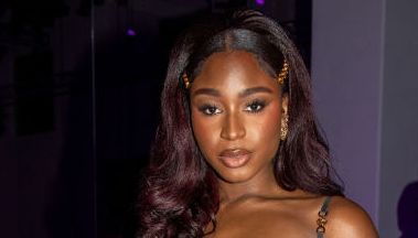 Normani's see-through cut-out black dress confirms she's a naked dressing queen