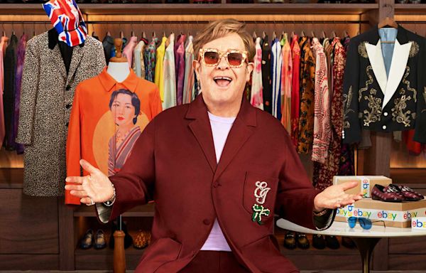 Elton John Auctions Iconic Wardrobe Pieces on eBay, Wants Fans to 'Give Them New Life' (Exclusive)