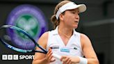 Wimbledon results 2024: Qualifier Lulu Sun beaten by Donna Vekic