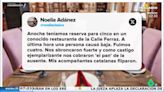 Alfonso Arús, sobre la reacción de un restaurante con un cliente por reservar para cinco e ir cuatro: "Una exageración"