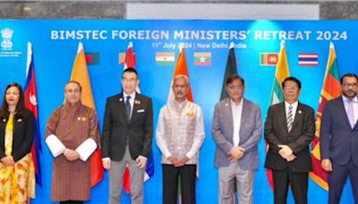 India Hosts BIMSTEC Foreign Ministers As 2-Day Retreat Of Bay Of Bengal Nations Begins In Delhi - News18