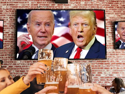 Atlanta, D.C. Bars Showing Trump/Biden Debate, Playing Drinking Games